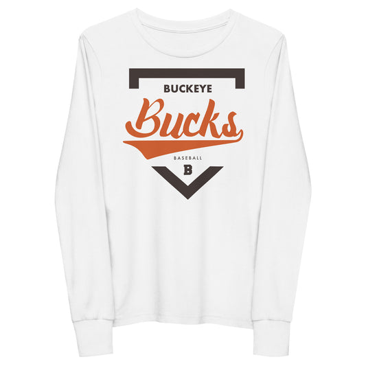 Bucks Baseball - Youth long sleeve tee