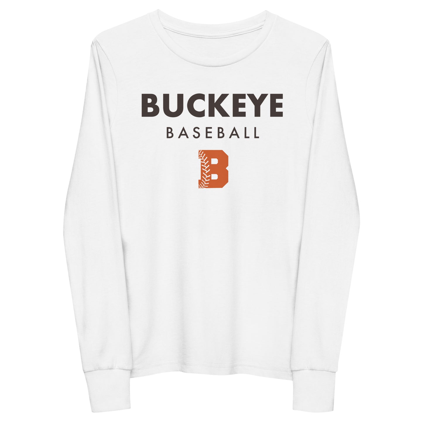 Buckeye Baseball - Youth long sleeve tee