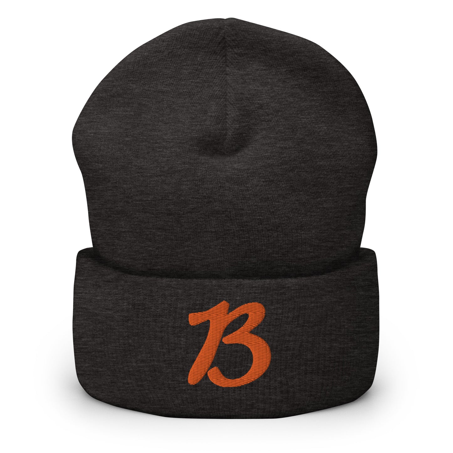 Cursive B - Cuffed Beanie