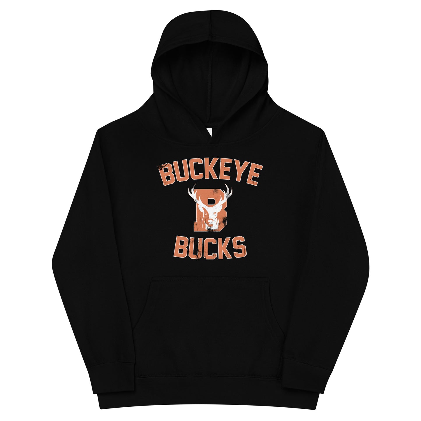 Buckeye Bucks Distressed - Youth Hoodie