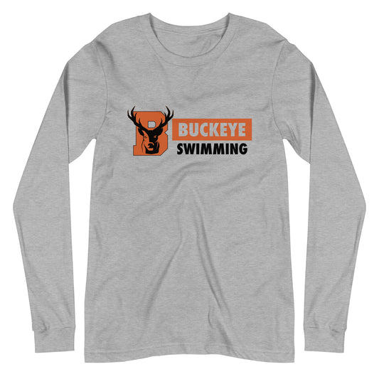 Buckeye Swimming - Long Sleeve Tee