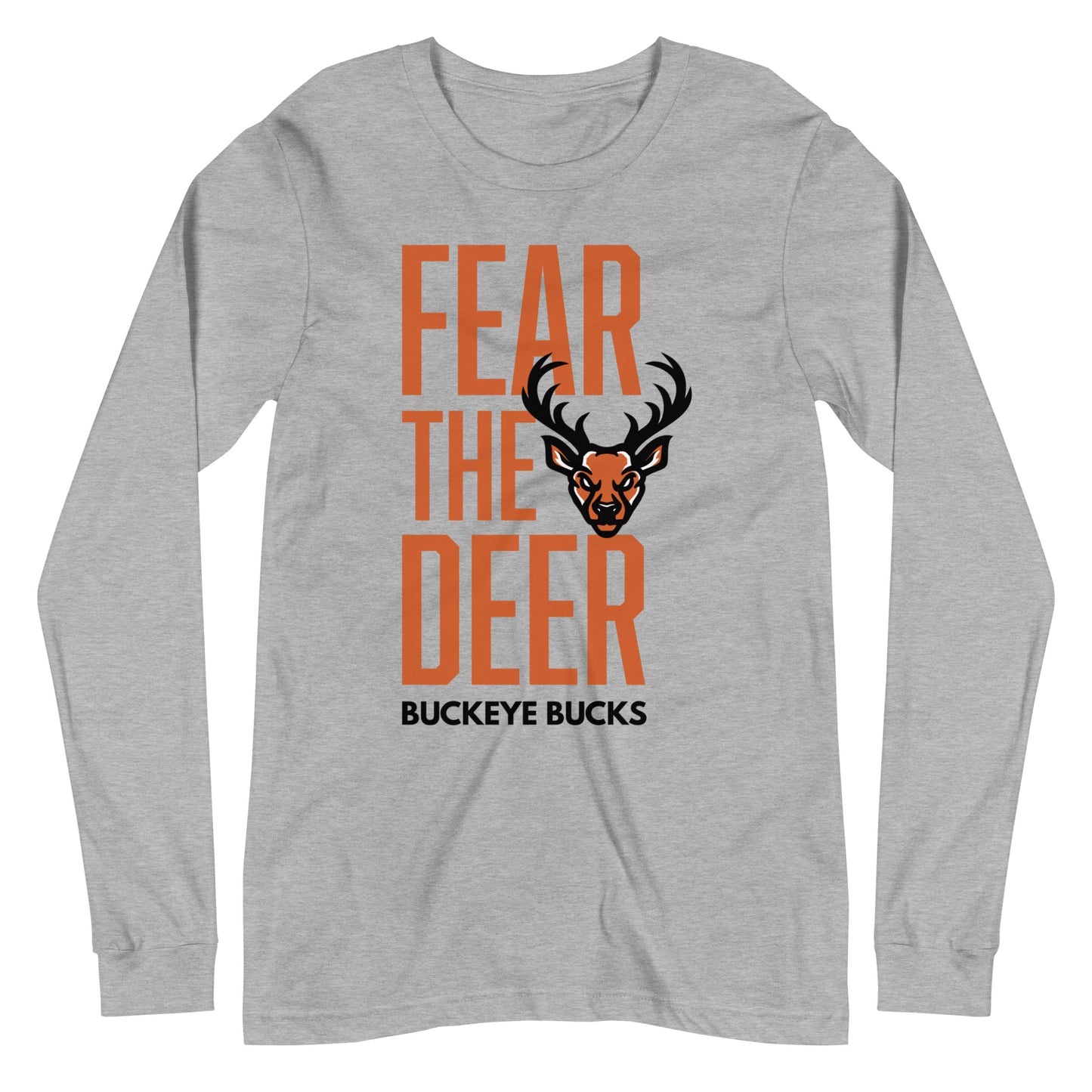 "Fear the Deer 2.0" - Long Sleeve Tee