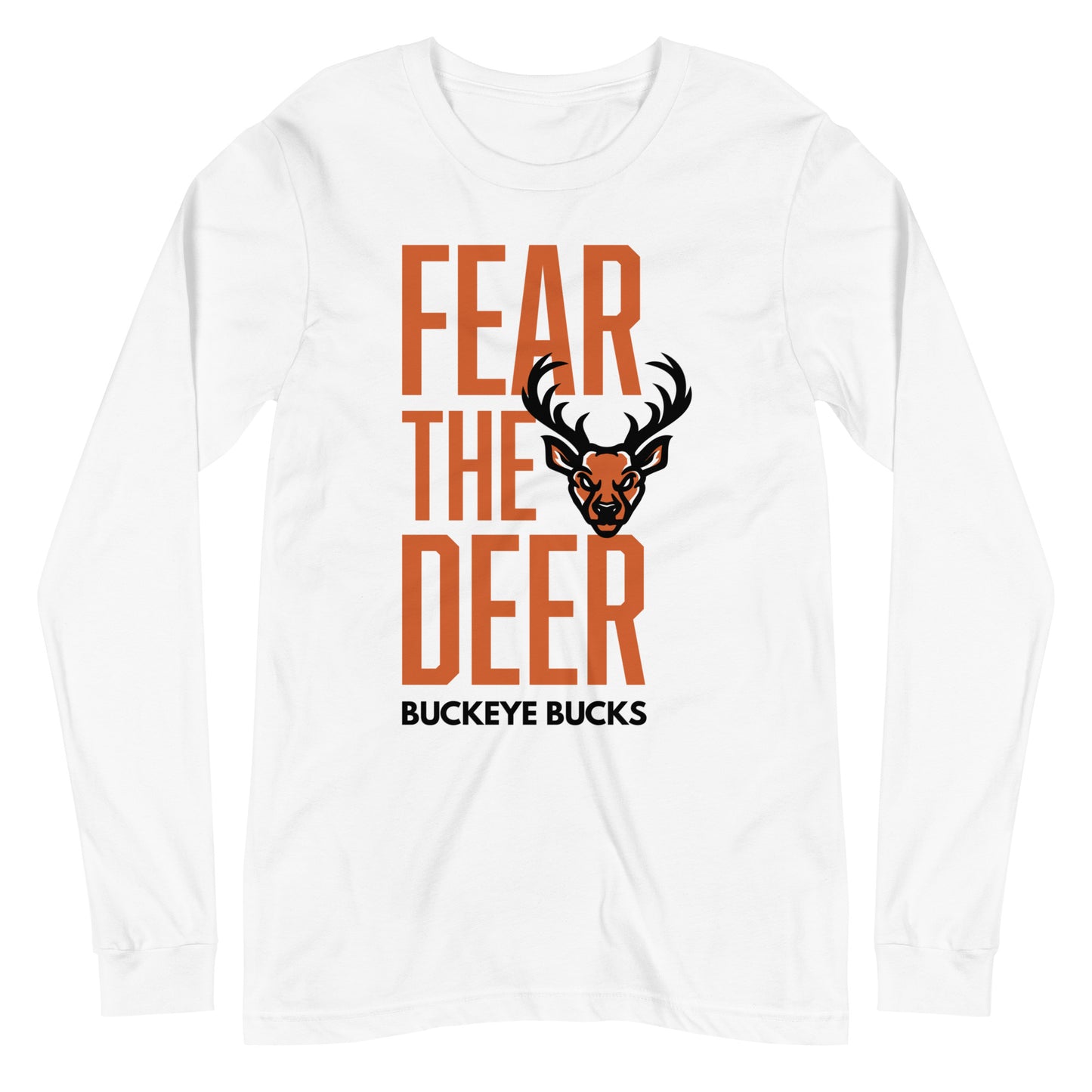 "Fear the Deer 2.0" - Long Sleeve Tee