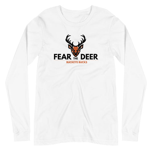 "Fear the Deer 3.0" - Long Sleeve Tee