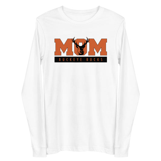 Buckeye Bucks Mom - Long Sleeve Tee