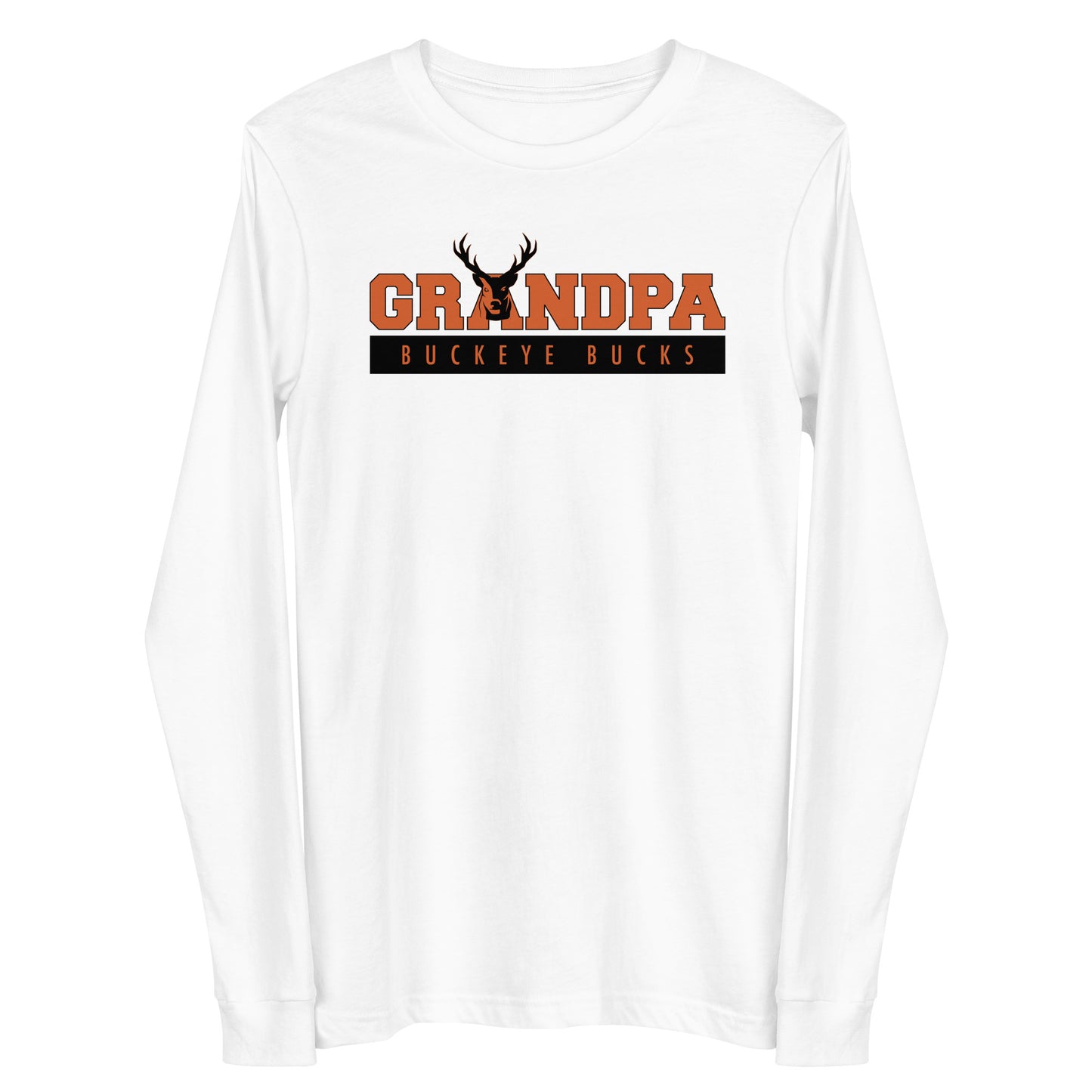 Buckeye Bucks Grandpa - Long Sleeve Tee