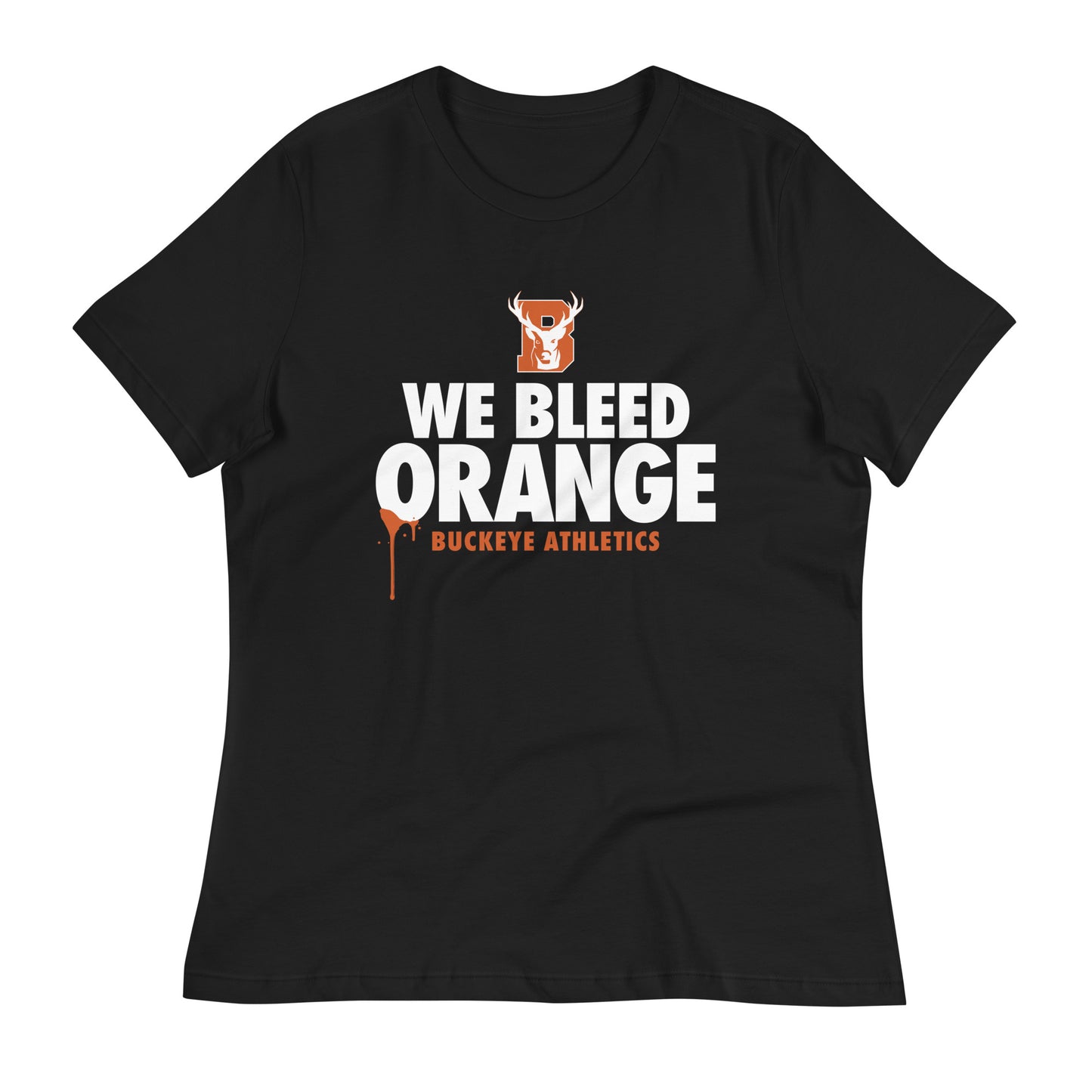 "We Bleed Orange" - Women's Relaxed T-Shirt