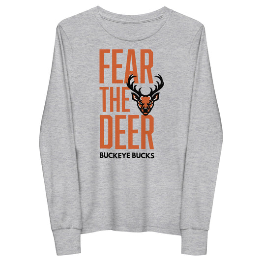 "Fear the Deer 2.0" - Youth long sleeve tee