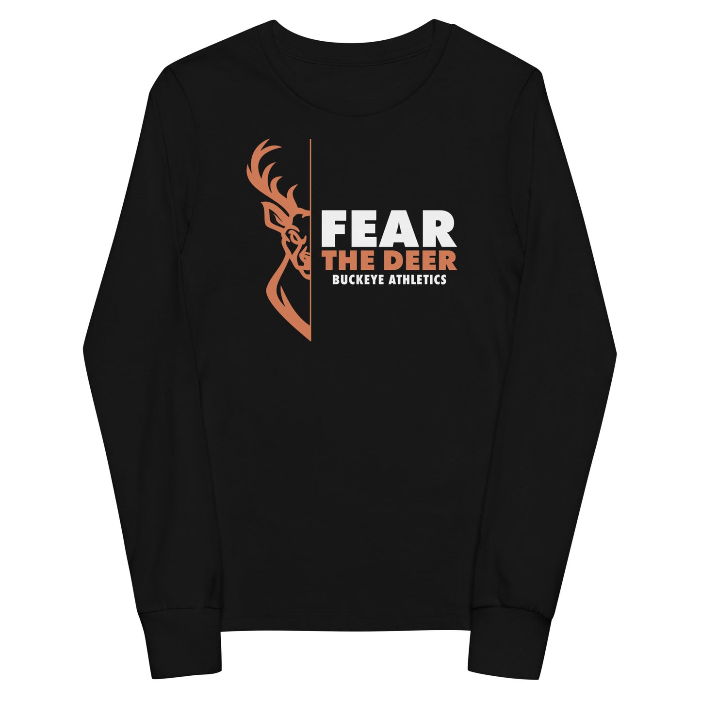 "Fear the Deer" - Youth long sleeve tee